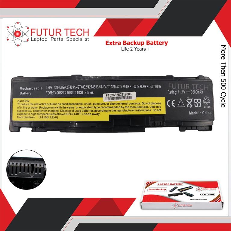 Battery Lenovo T400s T410s Polimar Cells