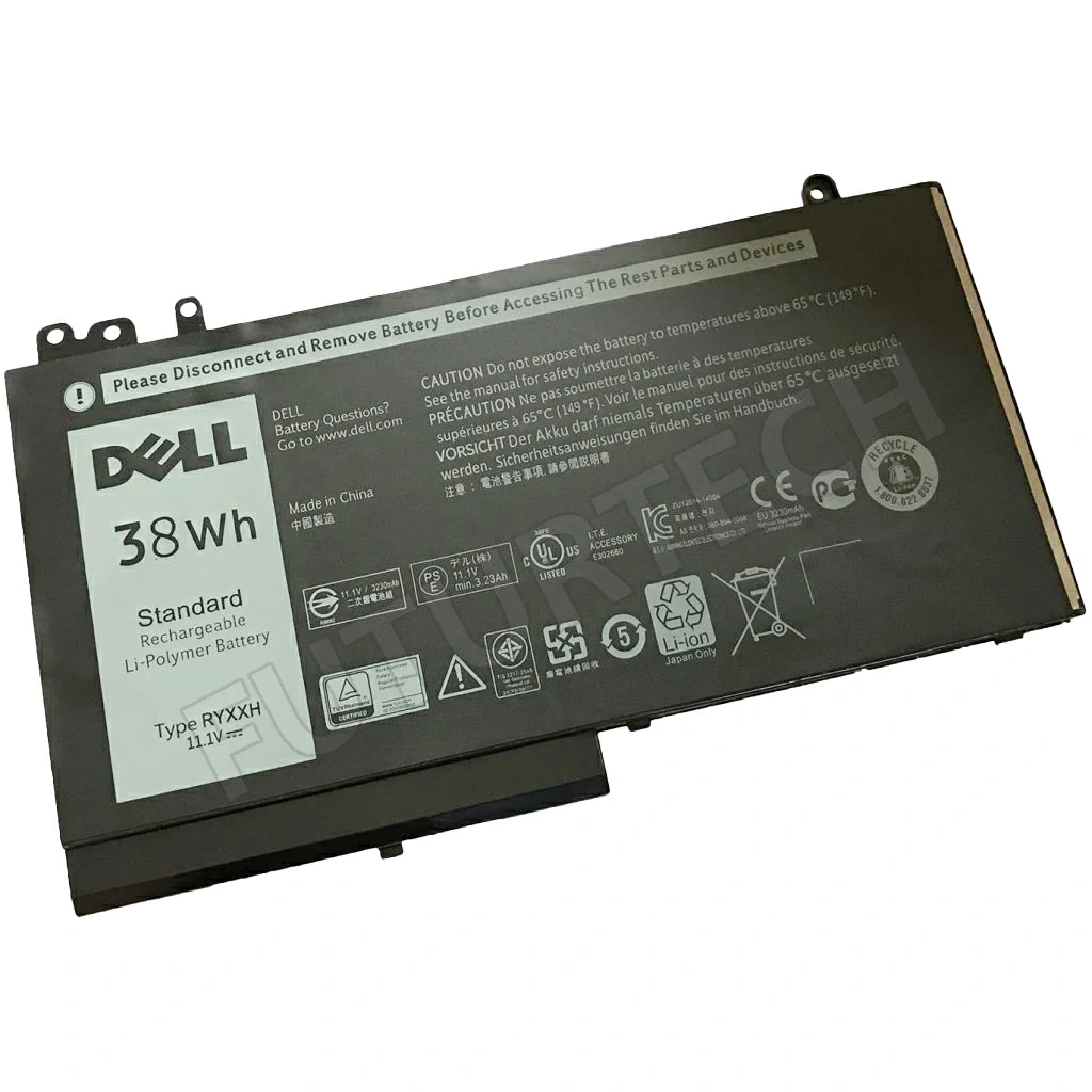 Battery Dell E5250 E5450 E5550 E5570 38wh RYXXH ORG