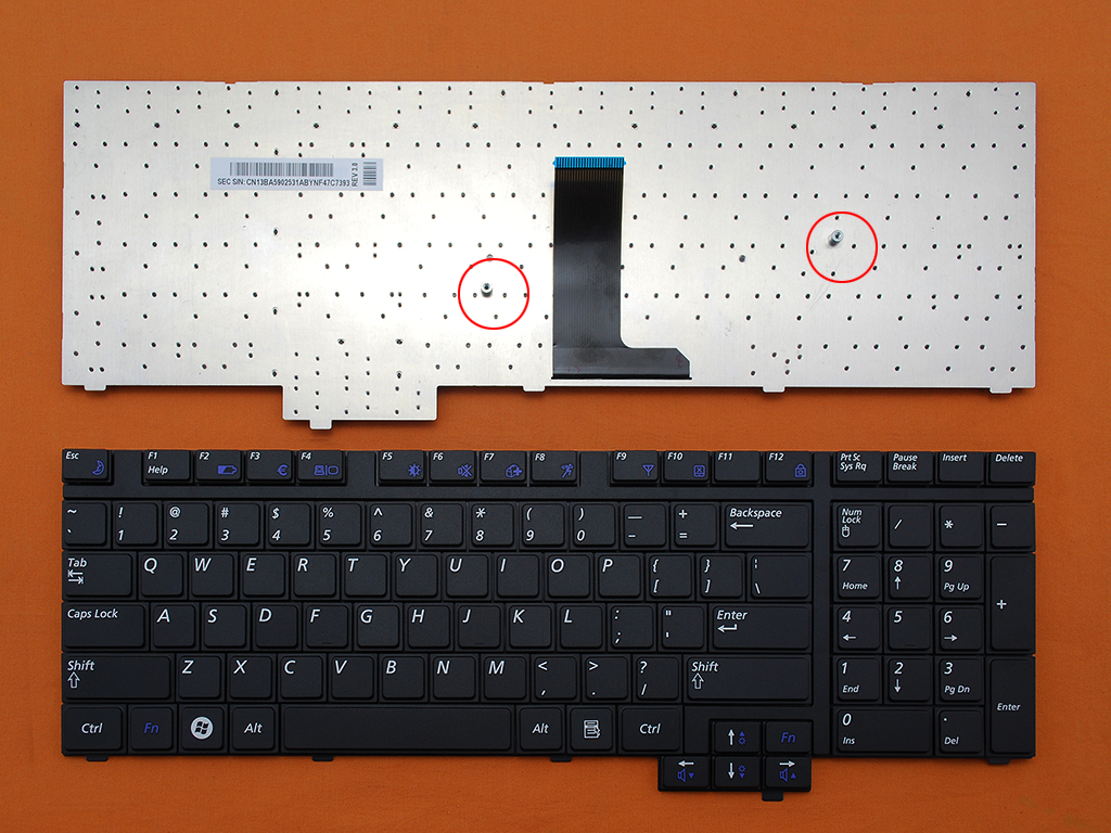 Keyboard Samsung R718 R720 R730 Black
