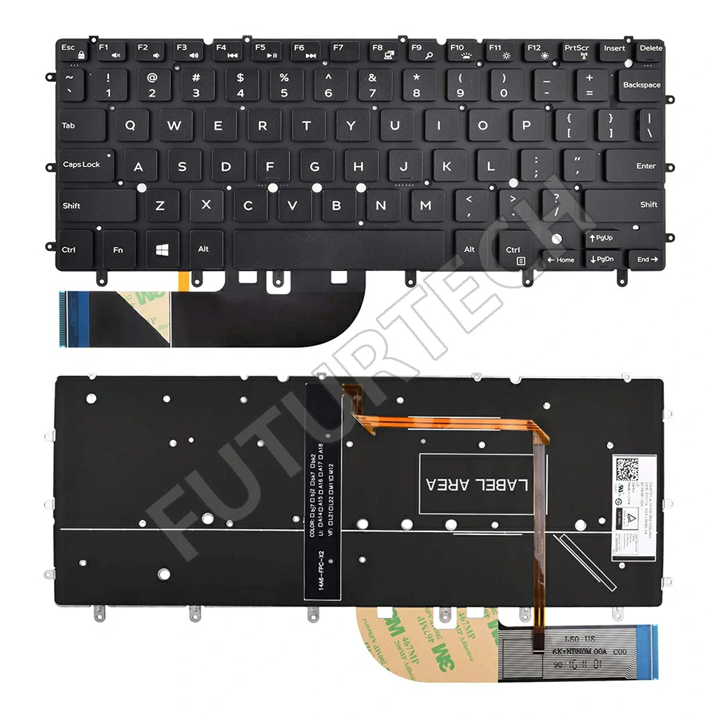Keyboard Dell 7347 7348 7547 7548 XPS 9343 9350 9360 7353 DKDXH Backlite ORG