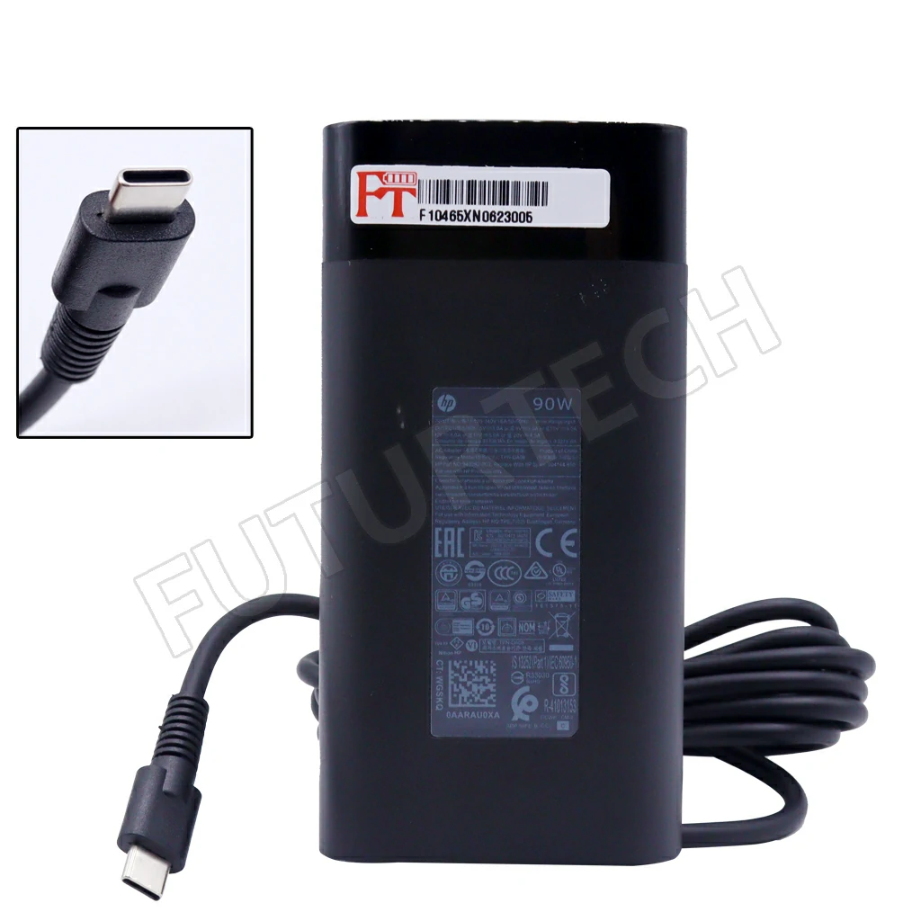 ADAPTER HP TYPE C 90W ORG | Capsul