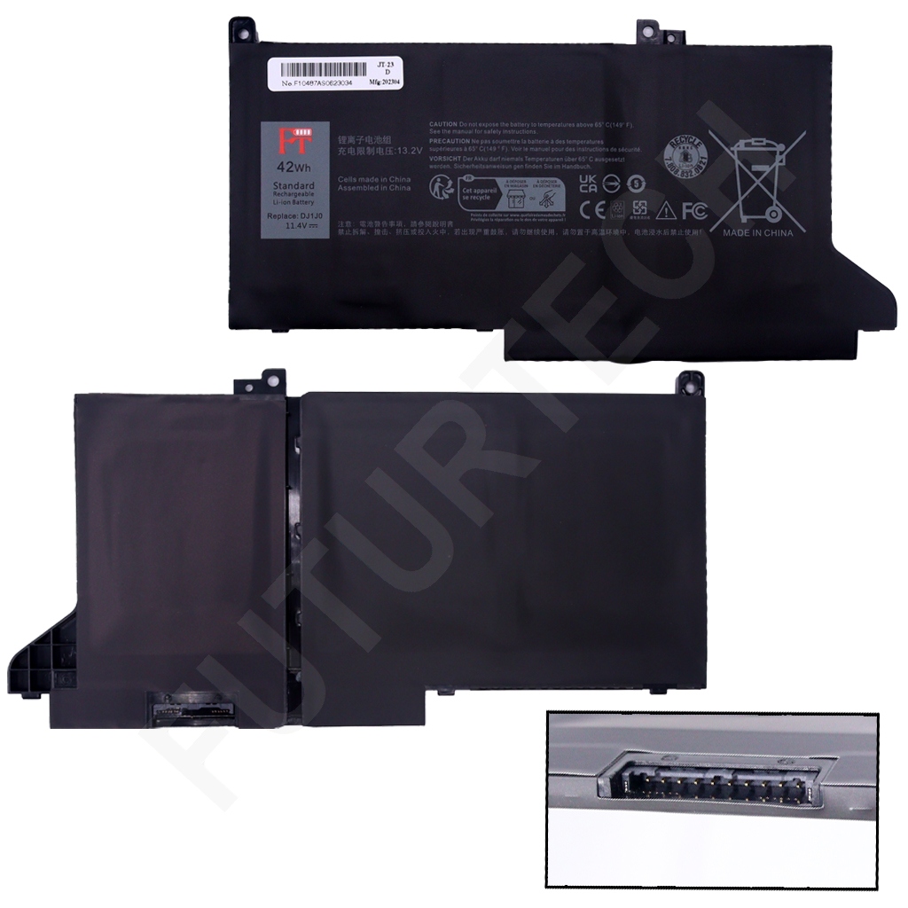 Battery Dell Latitude 7480 7380 7280 7490 DJ1J0 3 Cell 42Wh