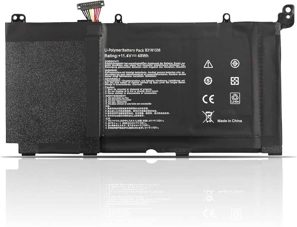 Battery Asus Vivobook S551 R553L K551LA V551L series B31N1336 11.4V
