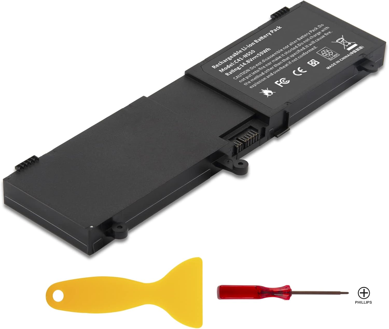 Battery Asus Rog G550 N550 Q550L C41 N550 15V