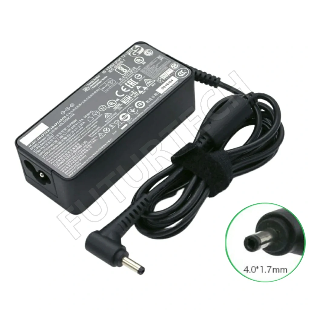 Used Adapter Lenovo 20v-2a25 | 45w (ORG) 4.0*1.7mm Ideapad