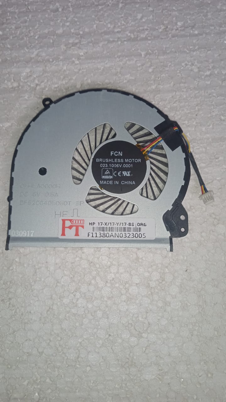 Fan HP Notebook 17-X 17-Y 17-BS WITHOUT COVER ORG