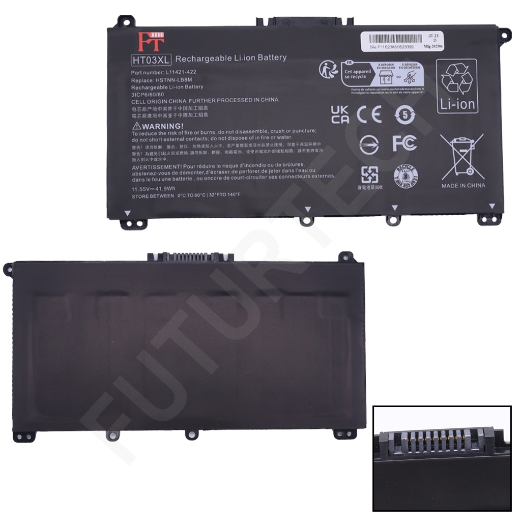 Battery Hp Pavilion 14 BF HT03XL Copy