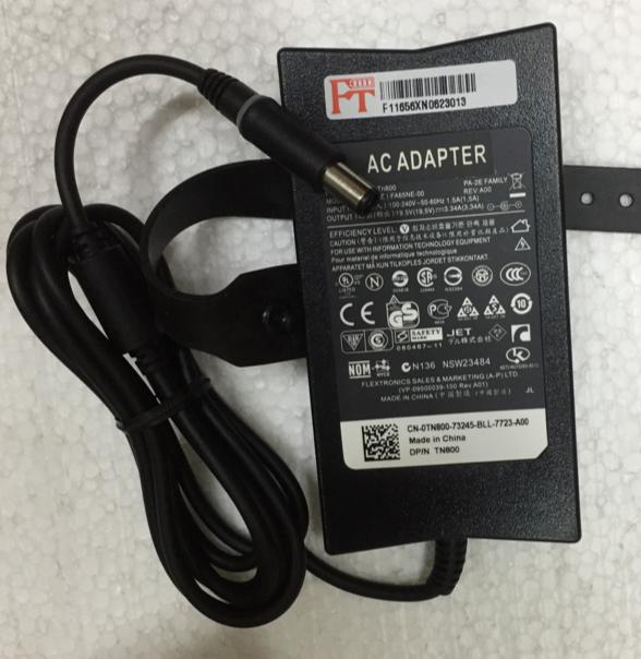 Adapter Dell 19.5V*3.34A | 65W (Center Pin) Chocolate Shape (ORG) DELL GOL PIN 65W
