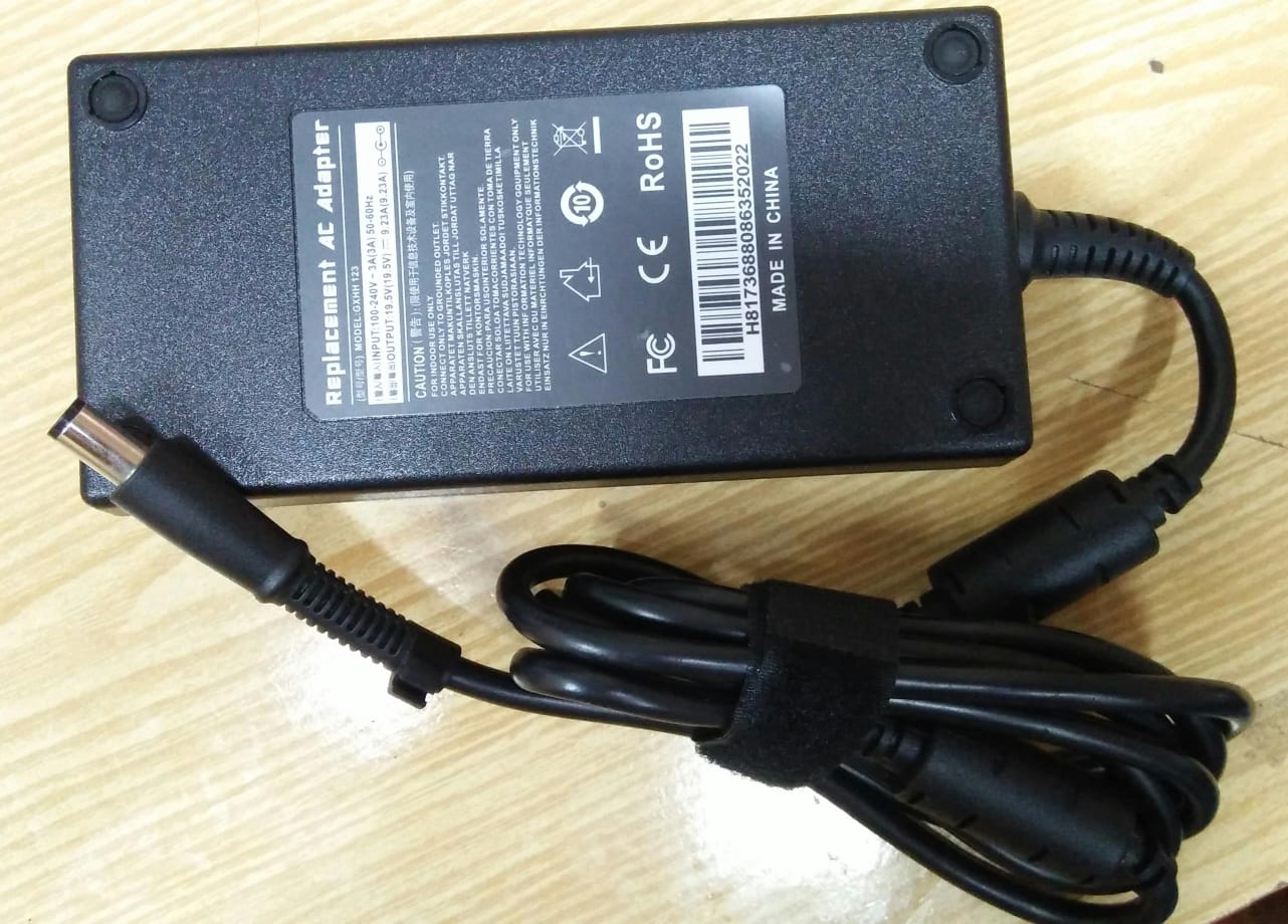 Adapter Hp 19v5 - 9a23 | Center Pin 180w (7.4*5.0) hp Gol Pin 180W