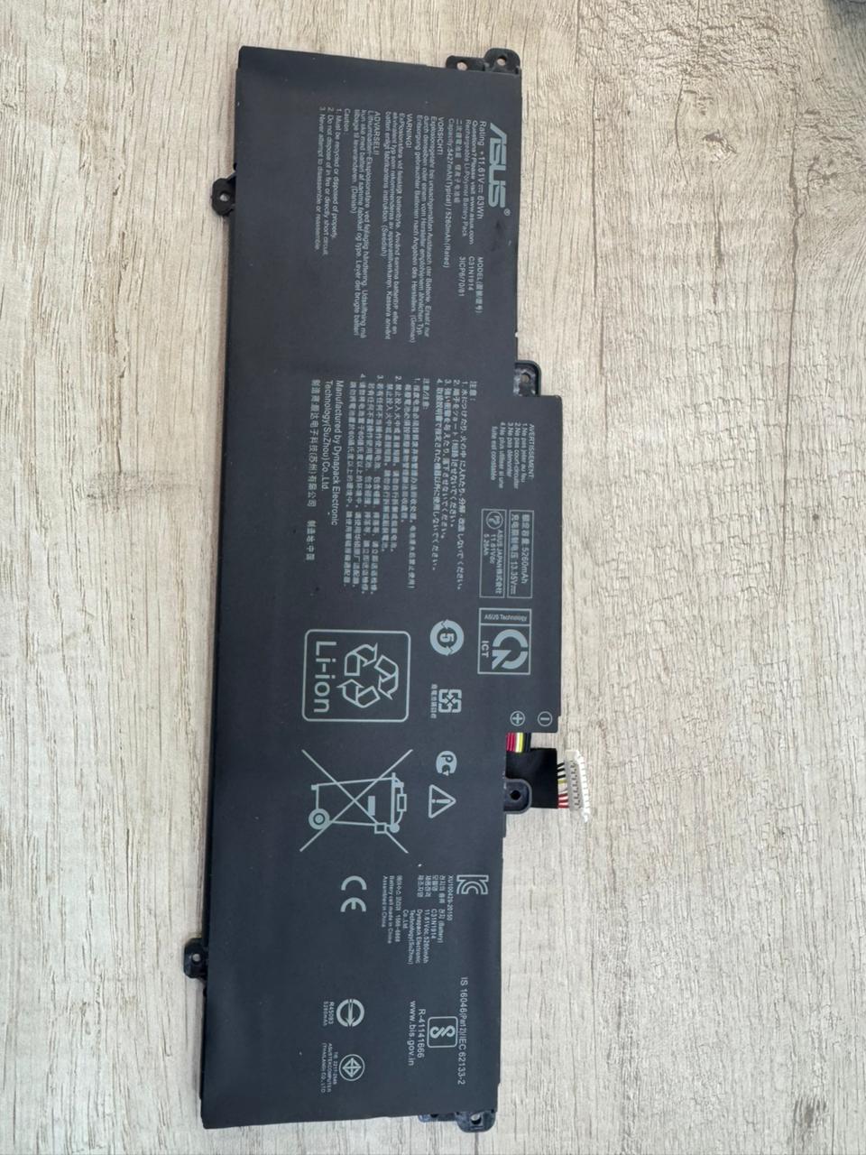 Battery Asus ZenBook 14 Q408UG UX435EA EXPERTBook B5402F C31N1914 ORG