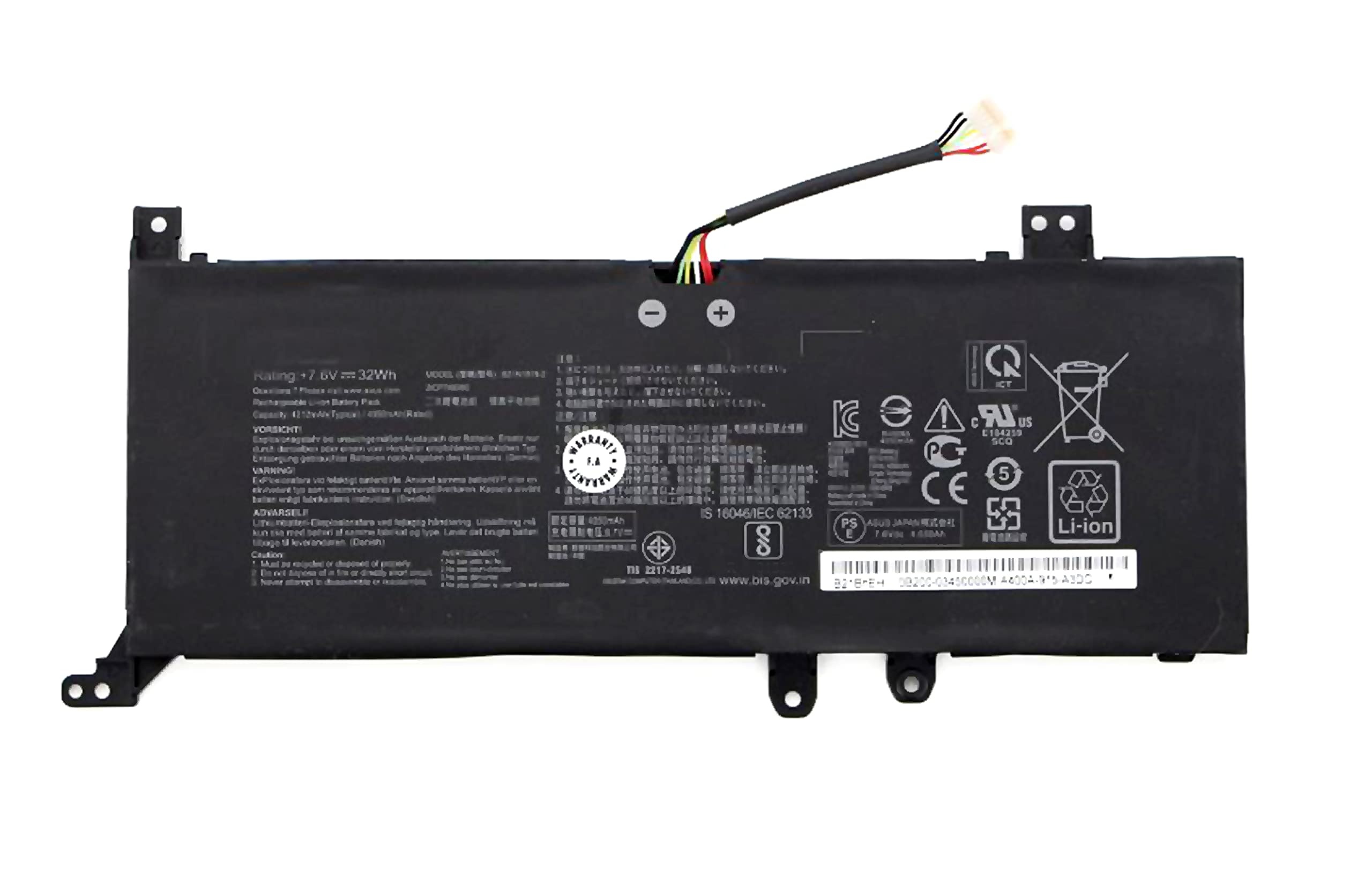 Battery Asus VivoBook 14 F409JB M409DA A509DA E407MA B21N1818 2 32Wh 2 cells ORG