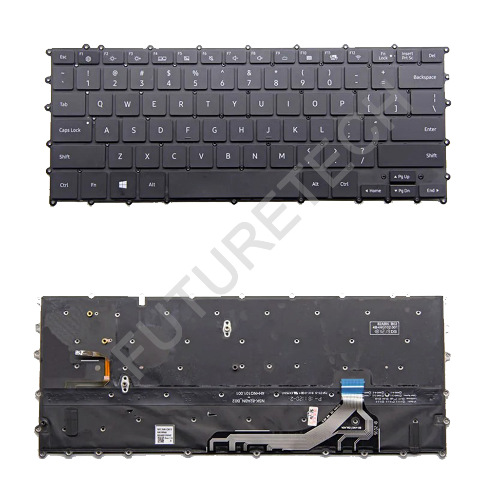 Keyboard Samsung NoteBook 9 Pro NP930MBE NT930MBE Backlite US