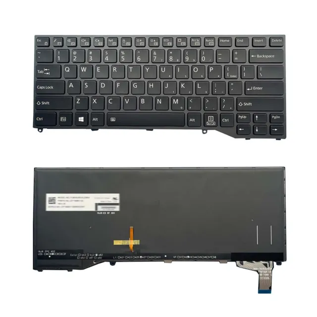 Keyboard Fujitsu Stylistic Q738 Q739 CP748851-001 screw Backlite