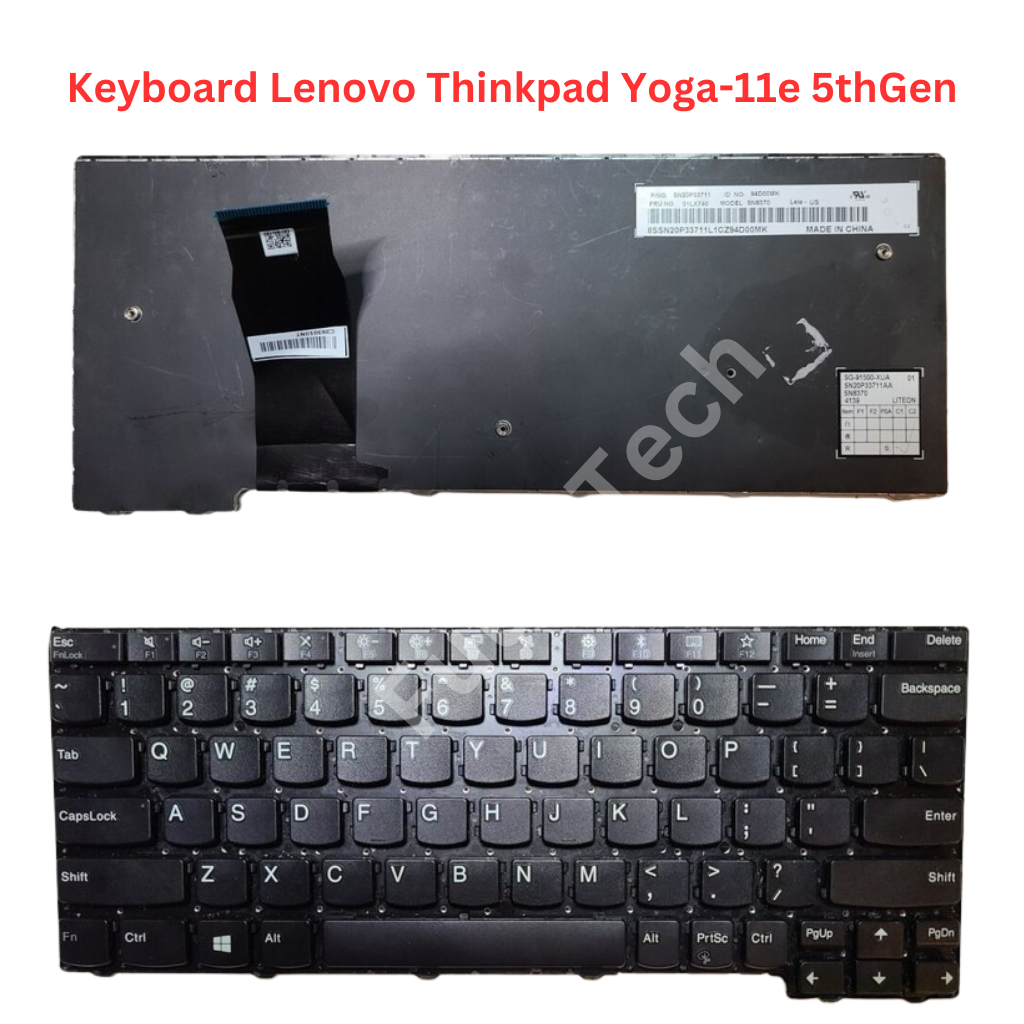 Keyboard Lenovo Thinkpad Yoga-11e 5thGen {01lx740}