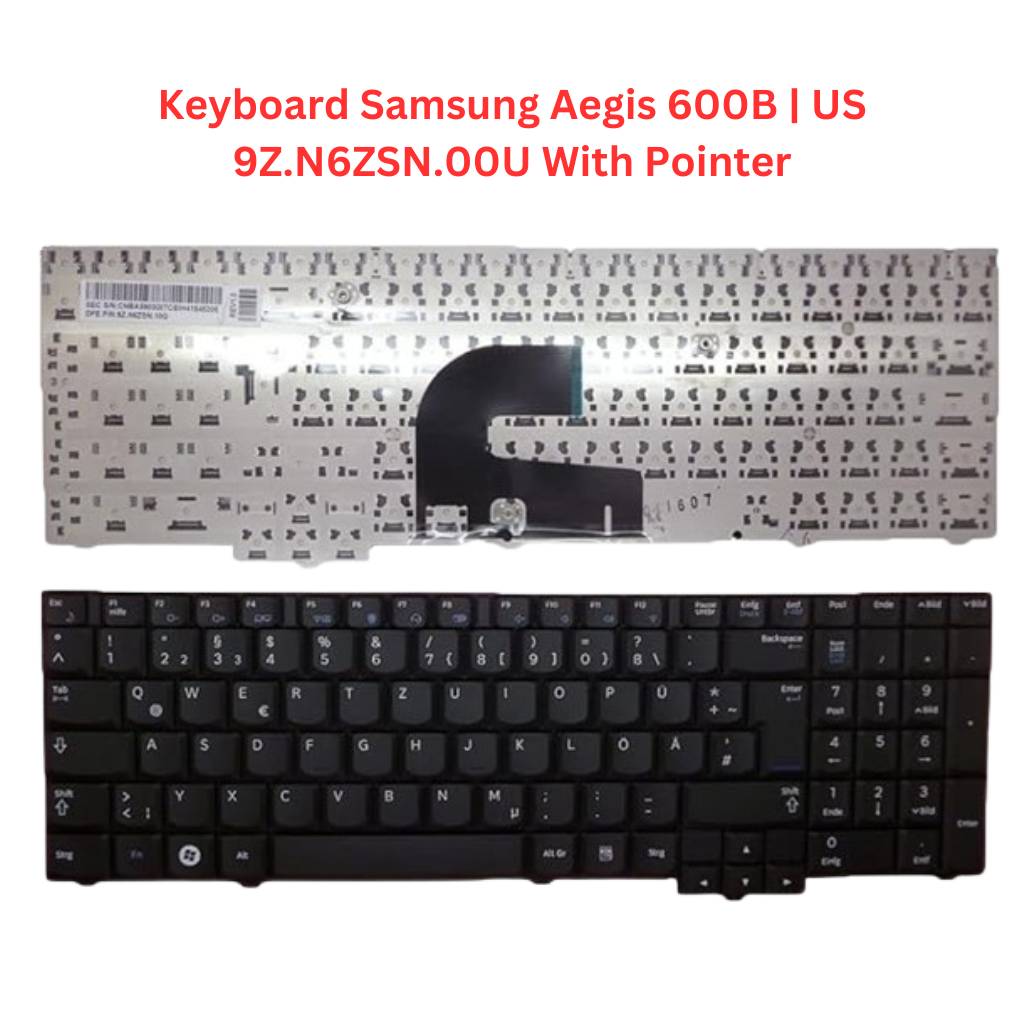 Keyboard Samsung Aegis 600B 9Z.N6ZSN.00U Pointer US