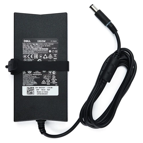 Used Adapter Dell 19v5 - 6a7 | Center Pin (Chocolate Shape) 130W (ORG) DELL GOL PIN 130W