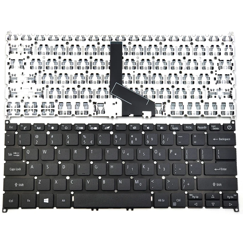 Keyboard Acer Swift 3 SF313-51 P614 TMX45-51 TMP414-51G Power Button US