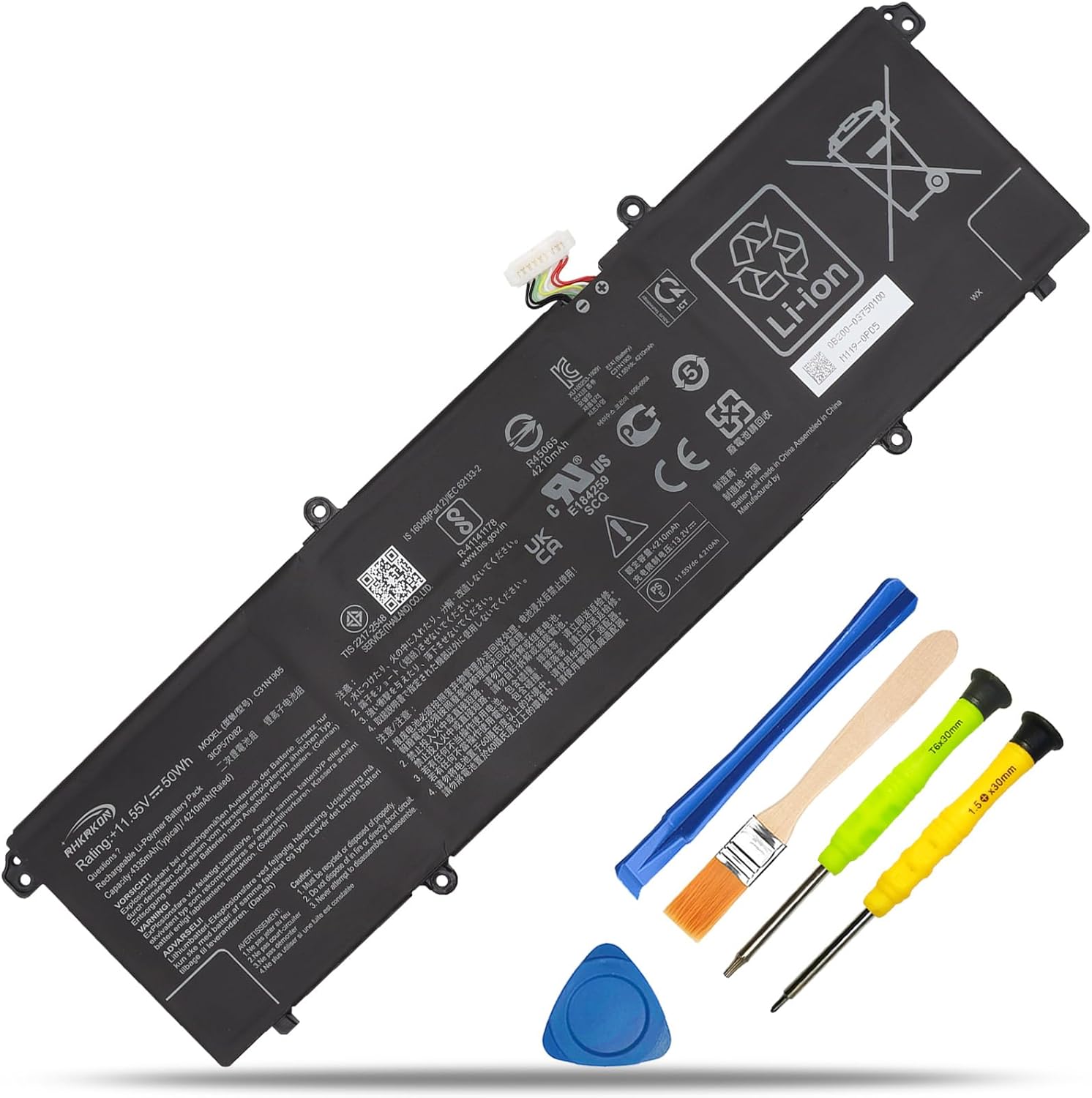 Battery Asus VivoBook M1403QA K1703ZA M3500 M533IA S533FA C31N1905 ORG,