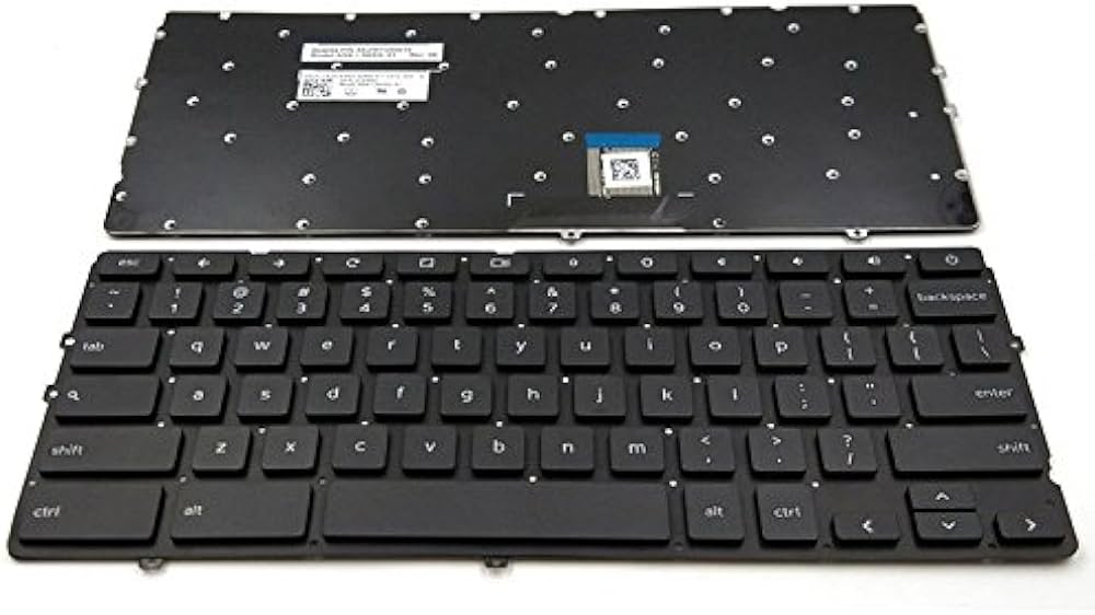 Keyboard Dell ChromeBook 445902 Power Button US
