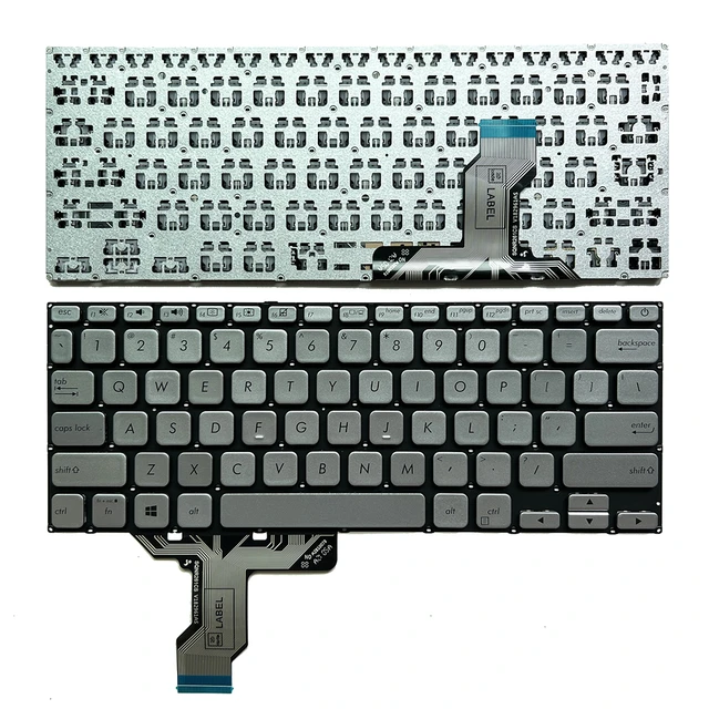 Keyboard Asus VivoBook X420U Power Button Silver Power Button US ORG