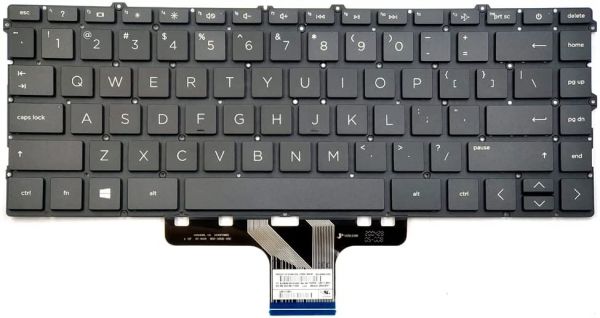 Keyboard HP Pavilion X360 14 DV IT-X360 14m-dw0023dx 14m-dw1013dx L85716 L96519 061 Black Power Button