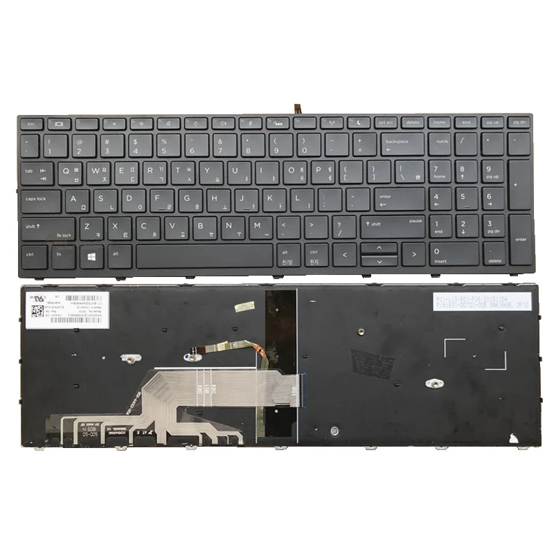 Keyboard HP ProBook 450-G5-650-G5 Backlite Black Frame ORG