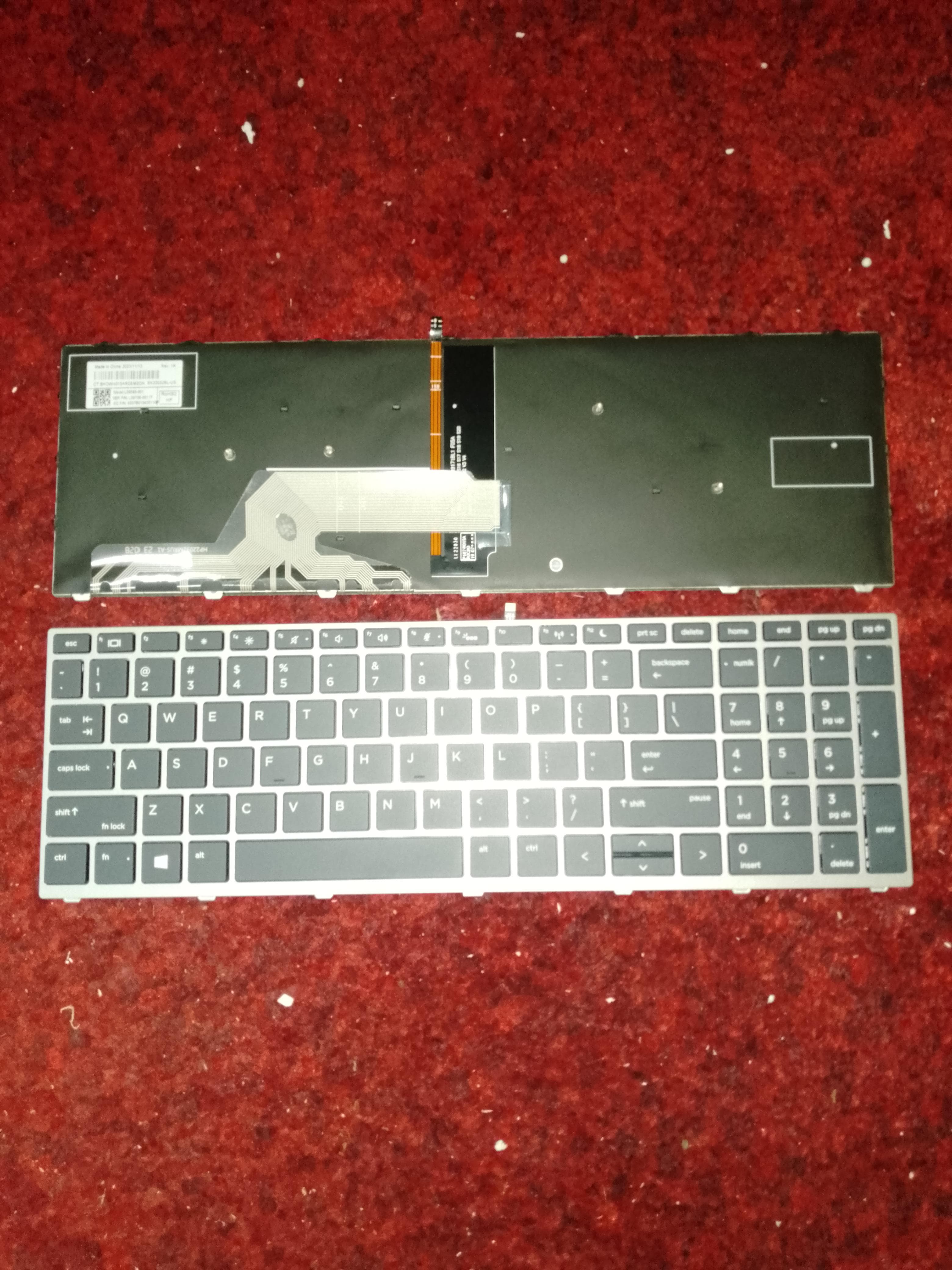 Keyboard HP ProBook 450-G5 Backlite Silver ORG