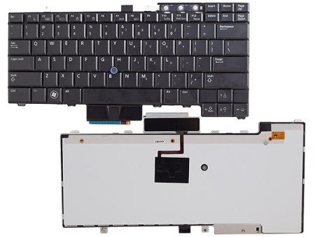 Keyboard Dell E6400 E6500 M4100 Pointer Backlite Black
