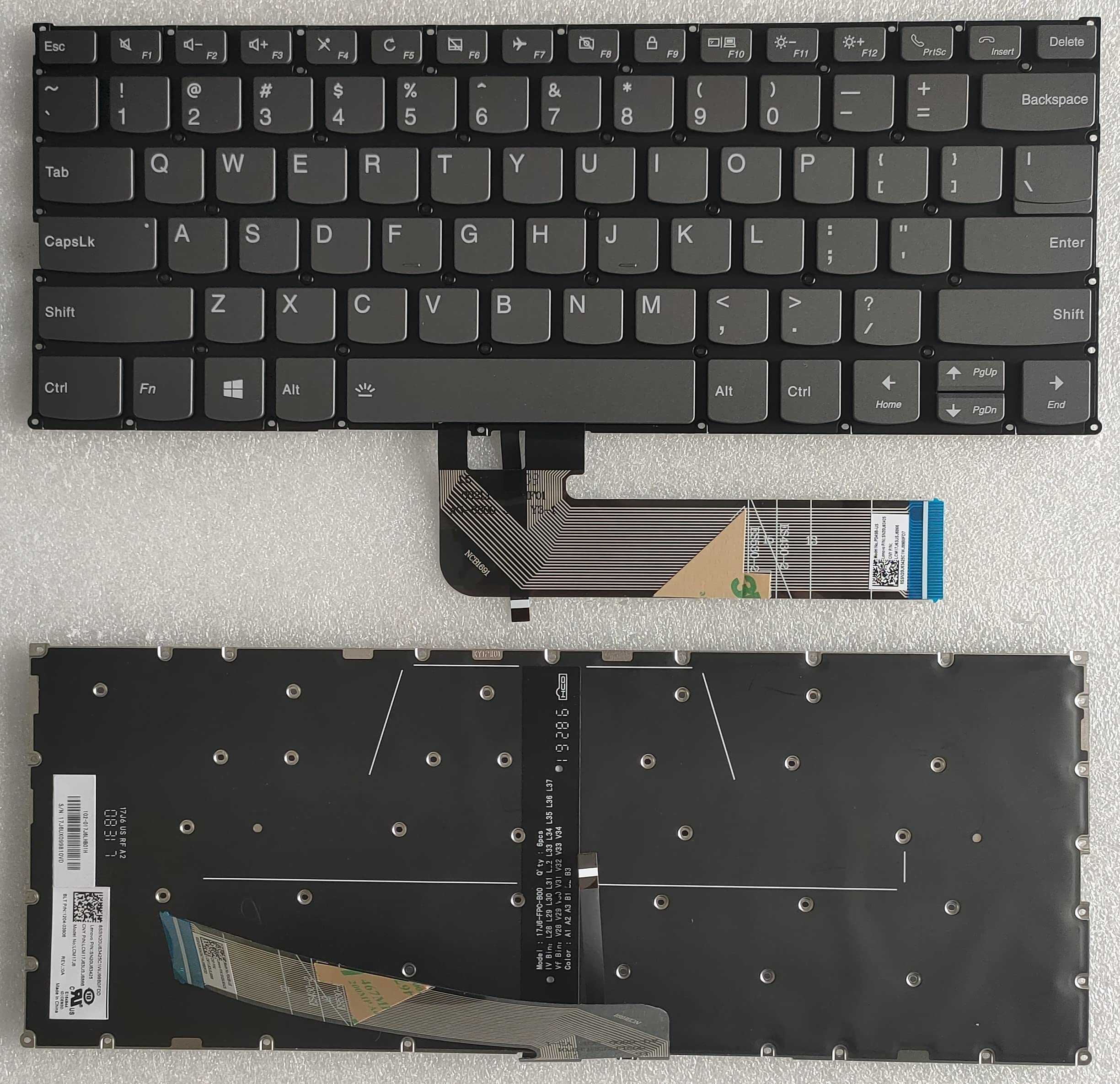 Keyboard Lenovo Yoga 530-14IKB 730-13IKB 730-13IWL C640-13IML C740-14IML S740-14IIL Backlite