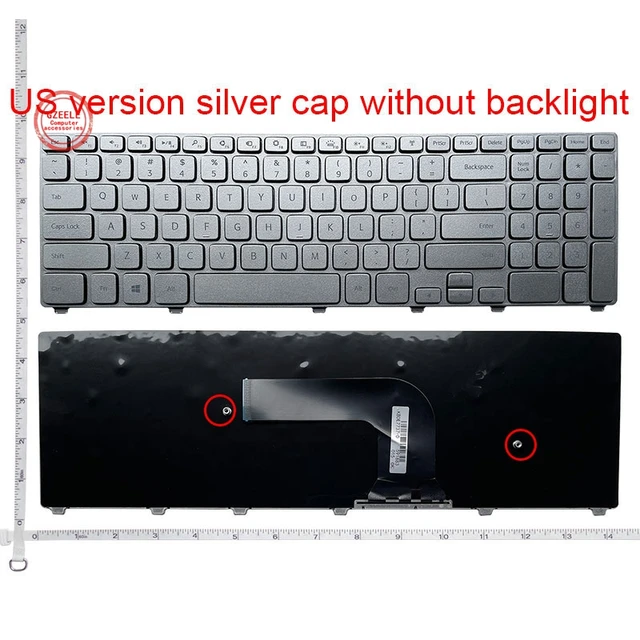 Keyboard Dell 17-N7737 Silver Frame
