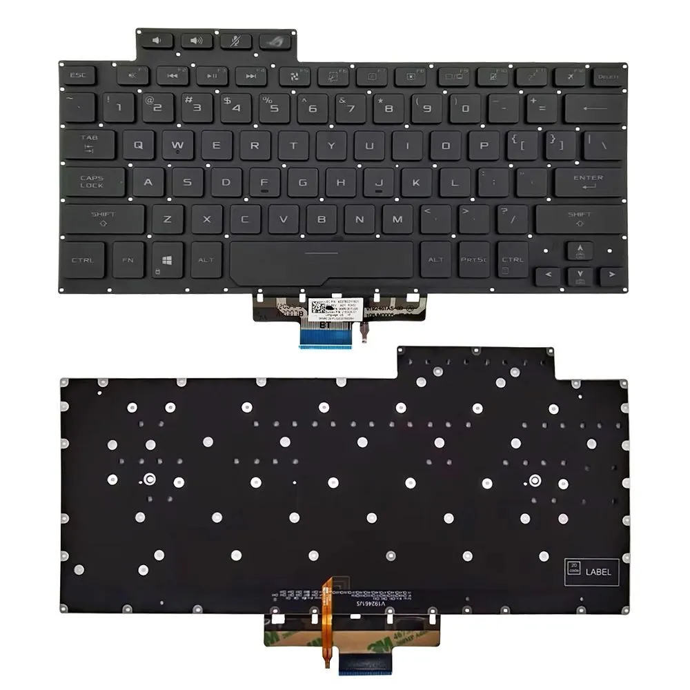 Keyboard Asus Zephyr G14 GA401 GA401U GA401IQM 8037B0169701 Backlite US