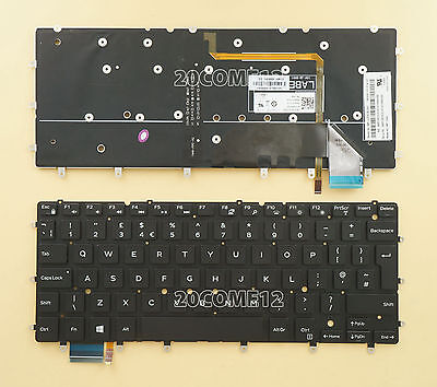 Keyboard Dell XPS 13 9343 9350 9360 Backlite UK