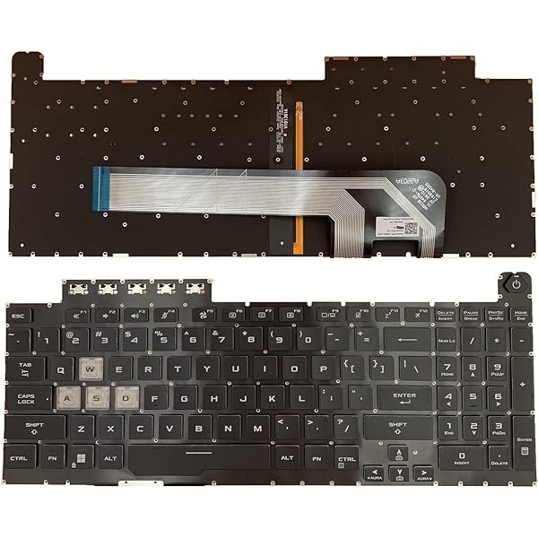 Keyboard Asus Tuf FX506 FX506u FA506 FA706 FX706 FX706U FX706L Backlite Power Button