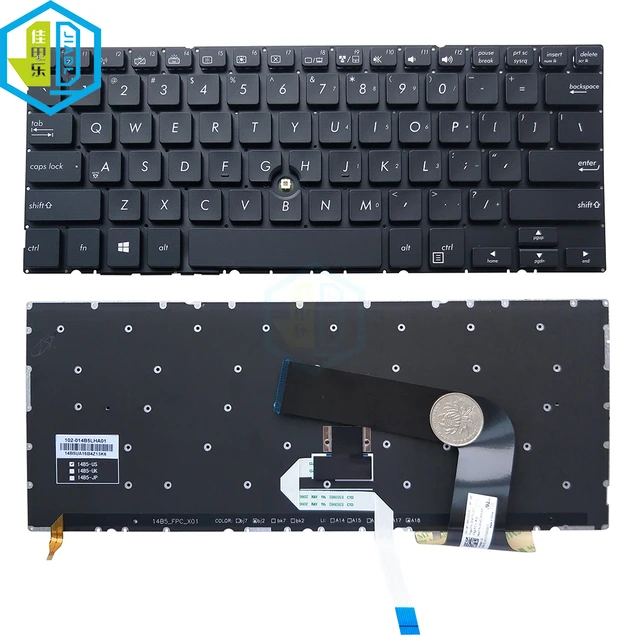 Keyboard Asus BU201 BU201LA BU202 0KNX0-2600 00 2600RU00 Pointer Backlite