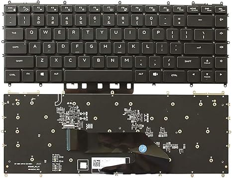 Keyboard Dell Alienware X15-R1 X15-R2 RGB 051KH Backlite Black US