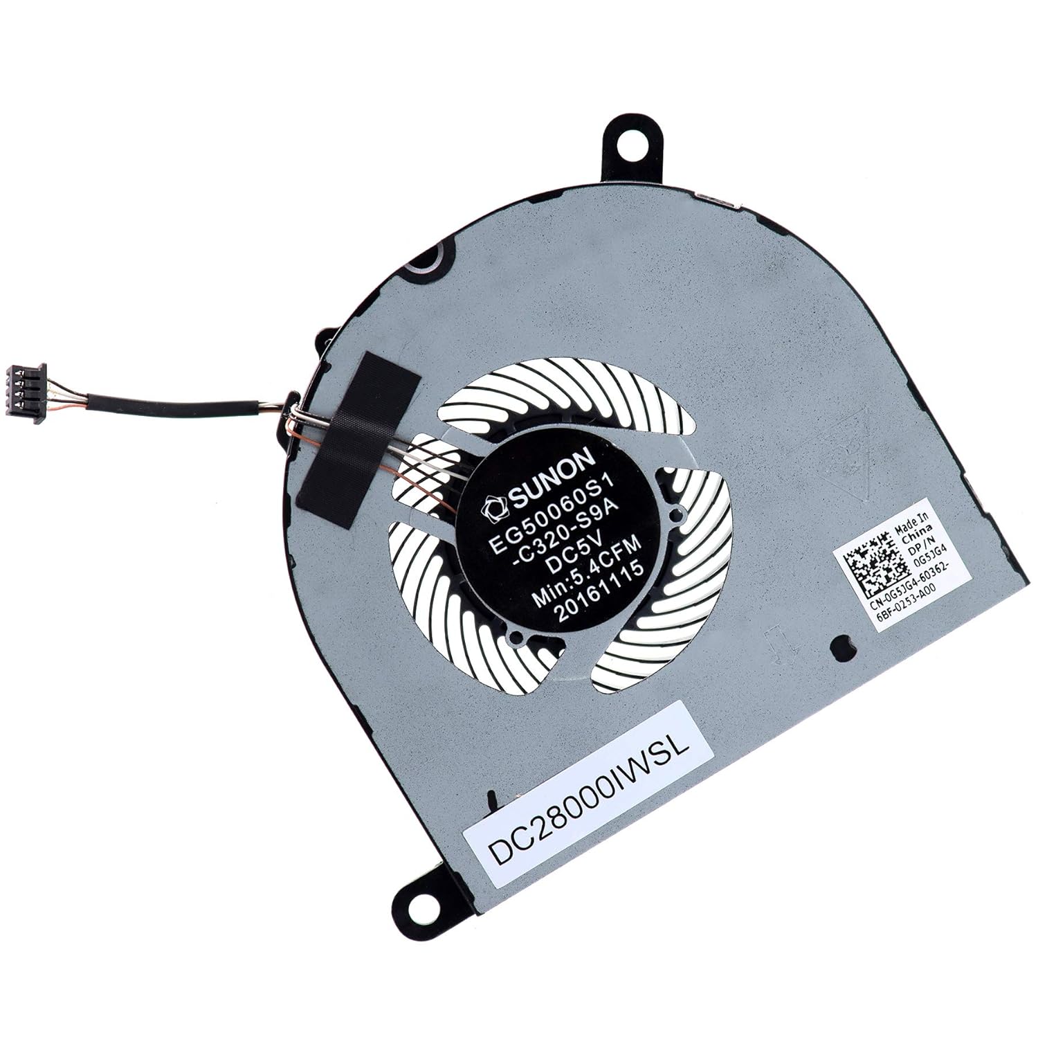 Fan Dell Latitude E5480/E5490 | Intel Graphic | (H Type) UMA - G5JG4