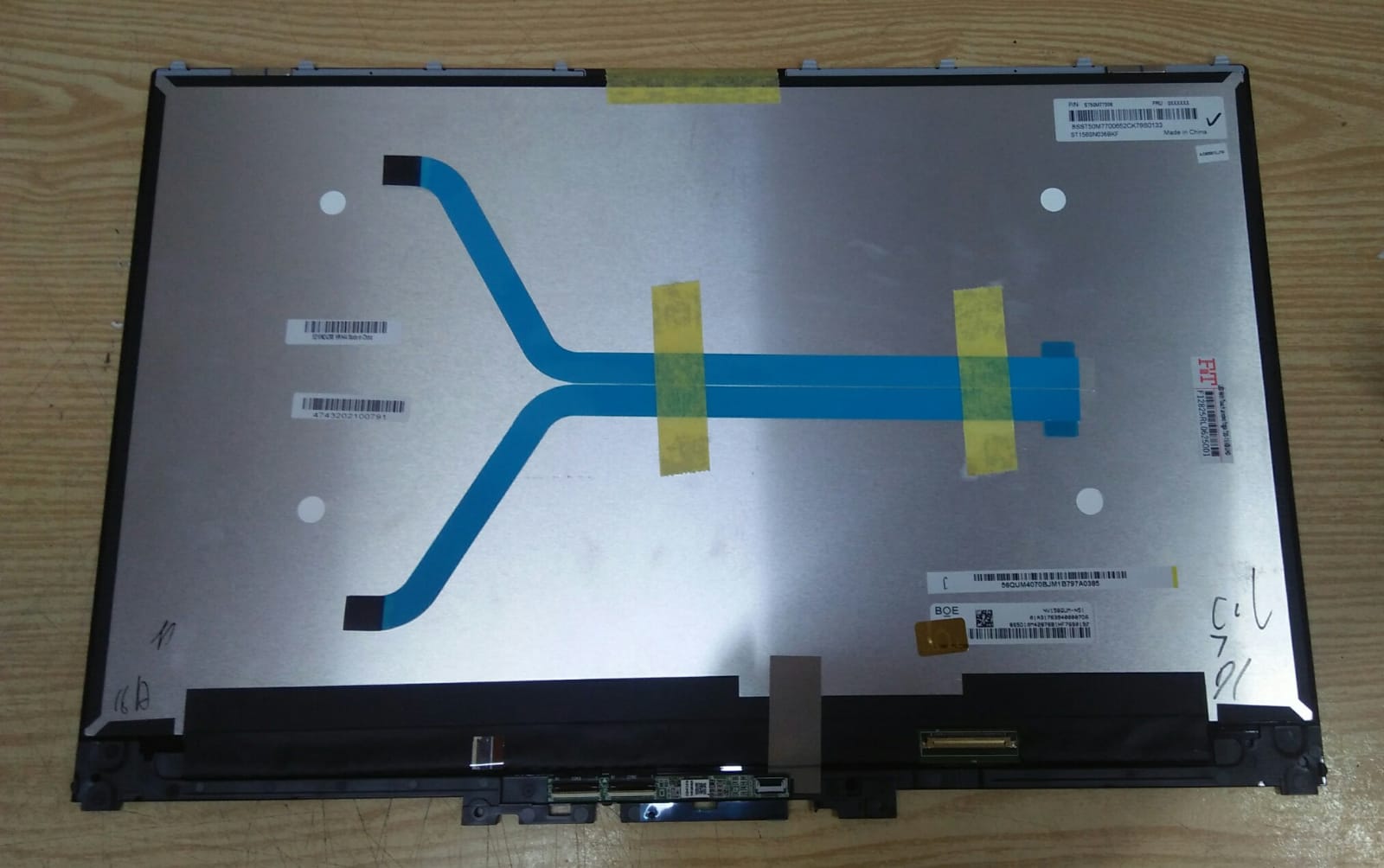 LED With Touch Lenovo Yoga 720-15IKB UHD 40 PIN 5D10N24288