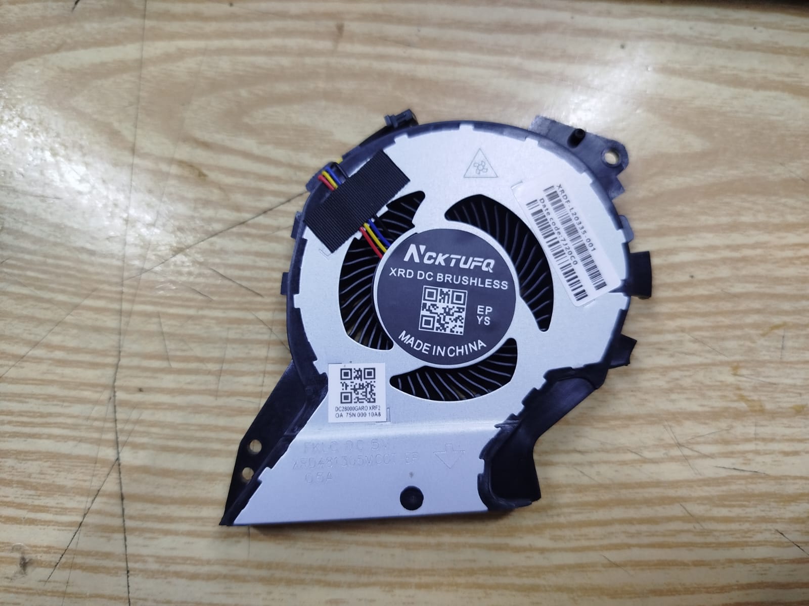 Fan HP ZBook 15v G5 GPU