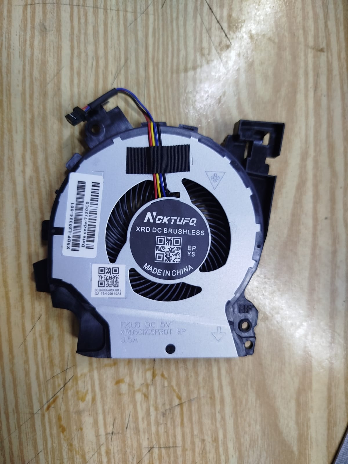 Fan HP ZBook 15v G5 CPU