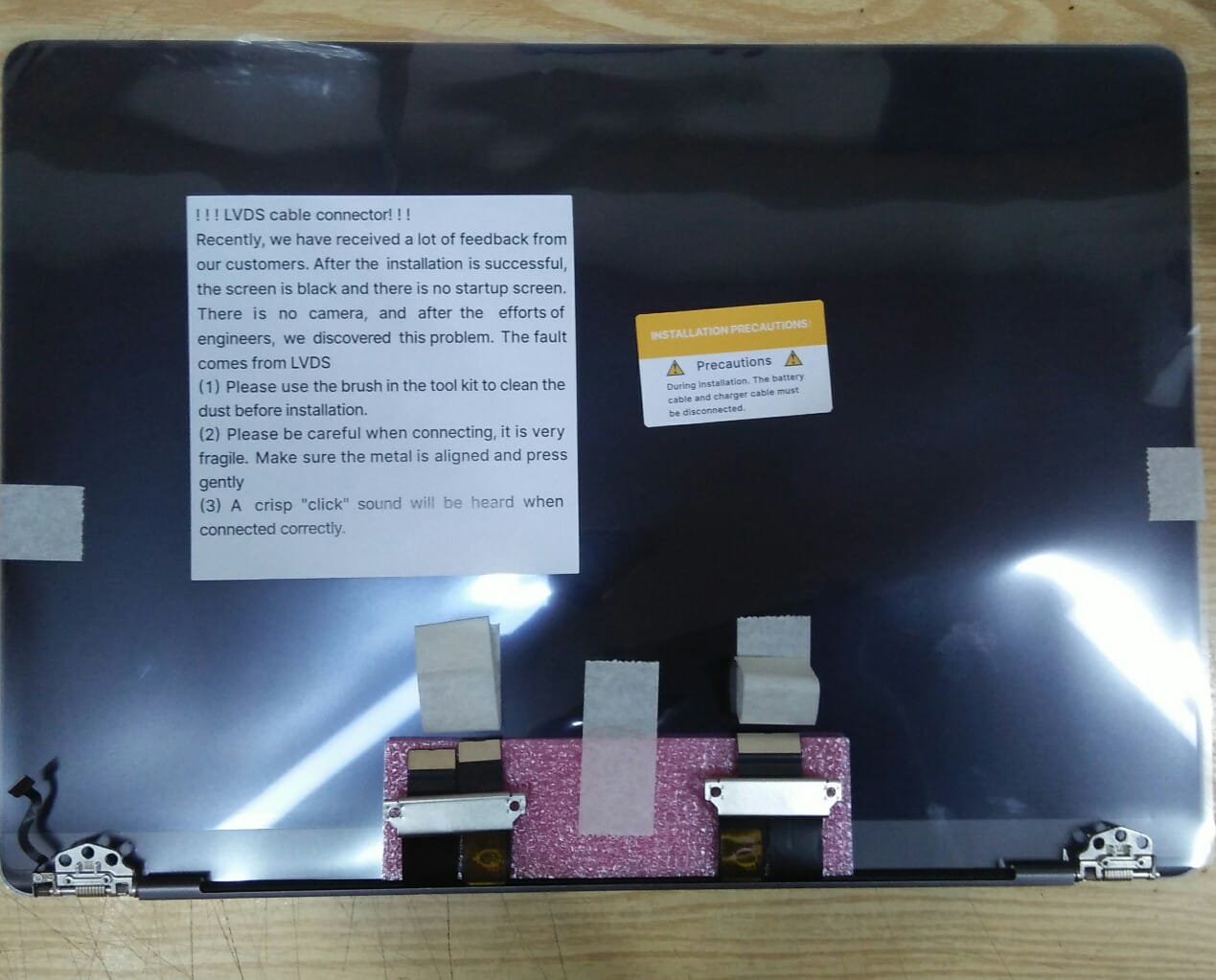 LED Apple MacBook Pro M4 A3112 A3185 A3401 Space Black Complete Assembly