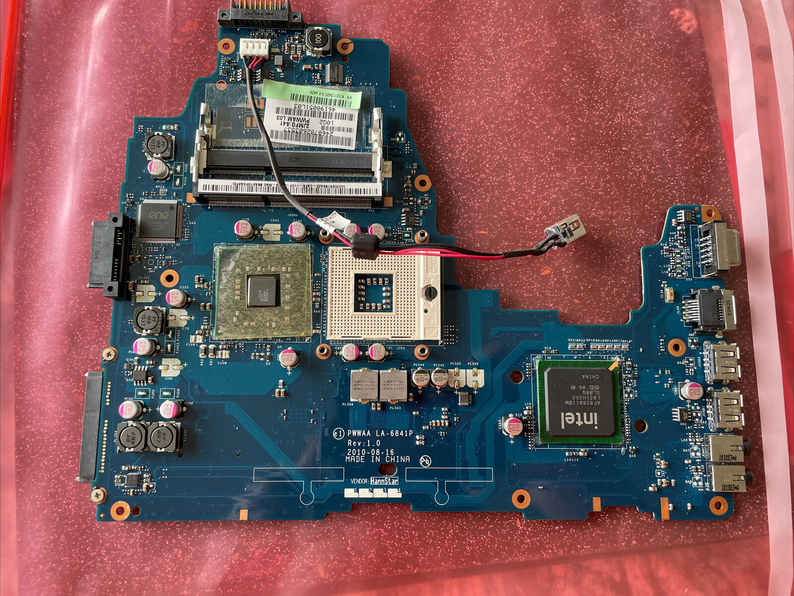 Motherboard Toshiba C660/C660d/L660 | Intel