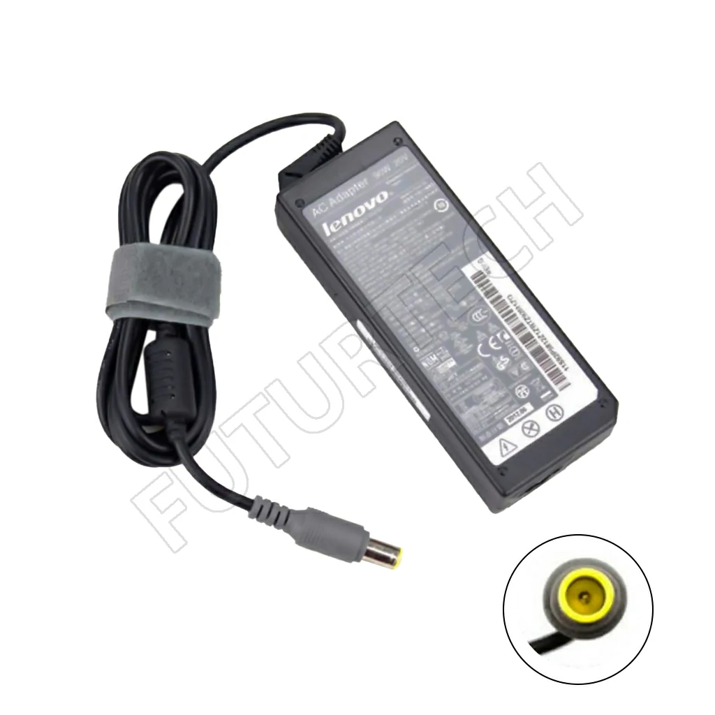 Used Adapter Lenovo 20v - 4a5 | Lenovo Center Pin (90w) ORG