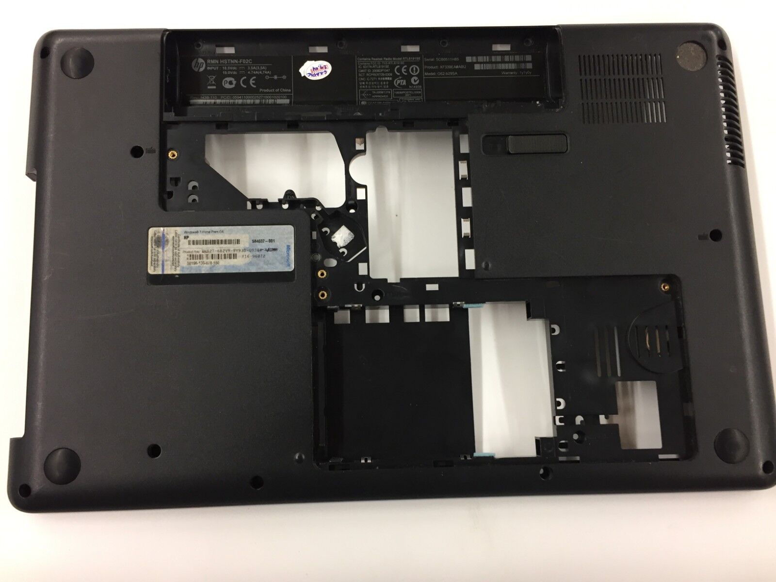 Base Cover HP Compaq CQ62 G62 D