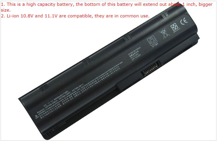 Battery HP CQ42 Q34C C51C G62 9 Cell