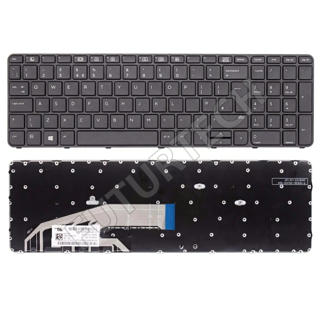 Keyboard HP ProBook 450-G3 450-G4 650-G2 650-G3 Black
