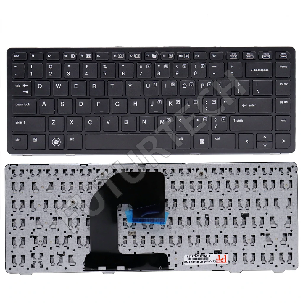 Keyboard HP 8460P 8460W 6460B 6465B Frame
