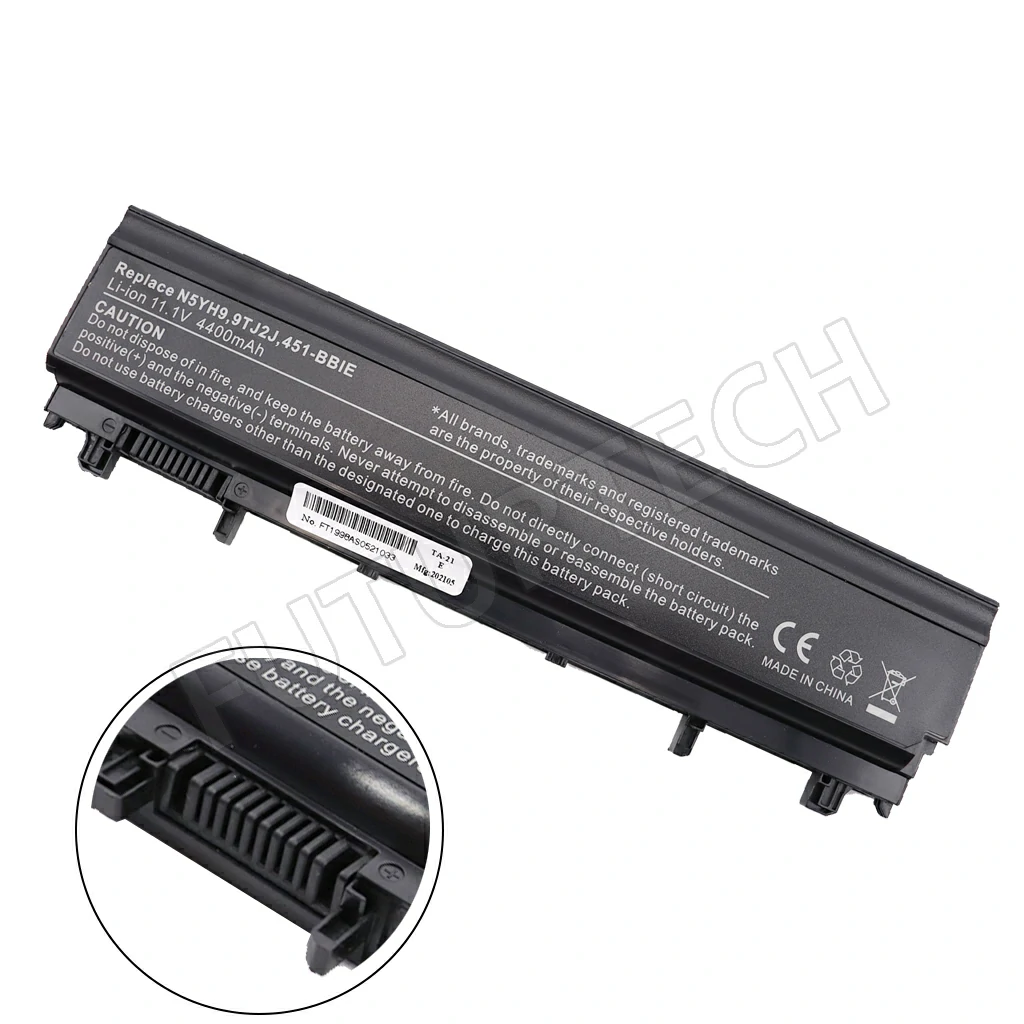 Battery Dell Latitude E5440 E5540 Black 6 Cell