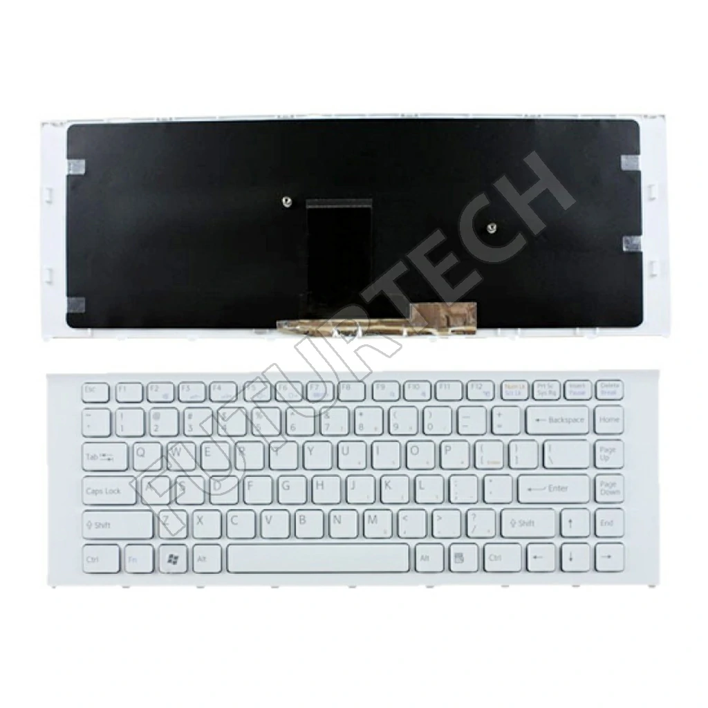 Keyboard Sony Vaio EA White Frame