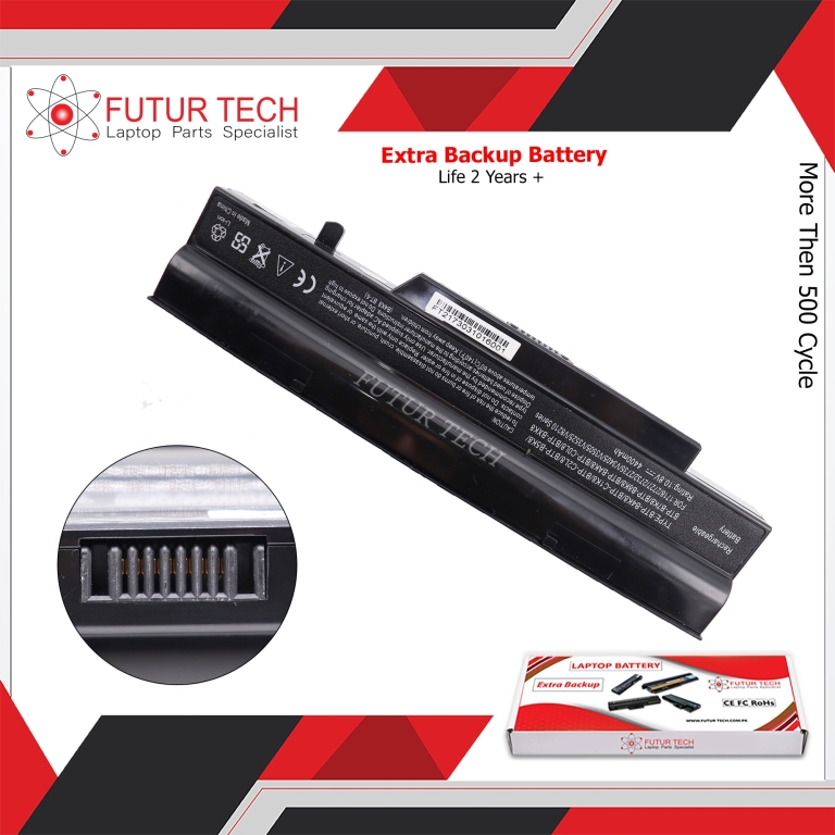 Battery Fujitsu V3500 6 Cell Black