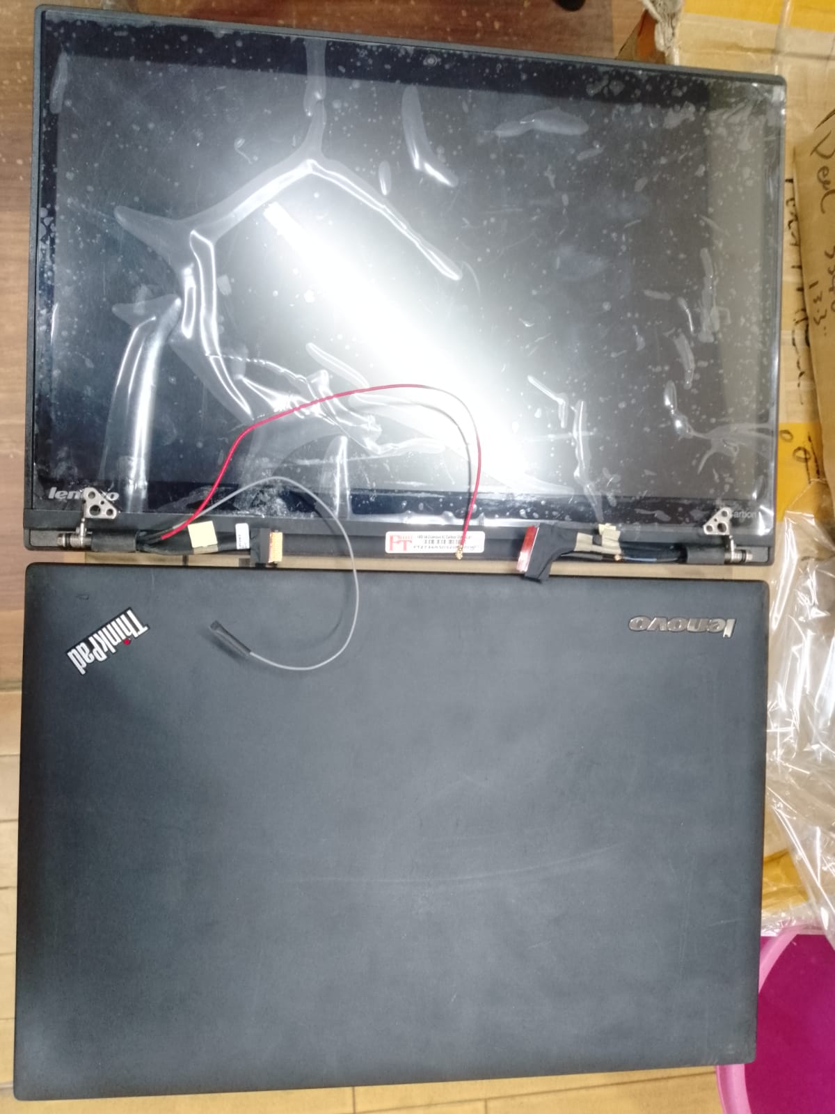 Top Panel Led Complete 14.0 Lenovo X1 Carbon Slim 40 pin HD+ 1ST GEN(Touch)